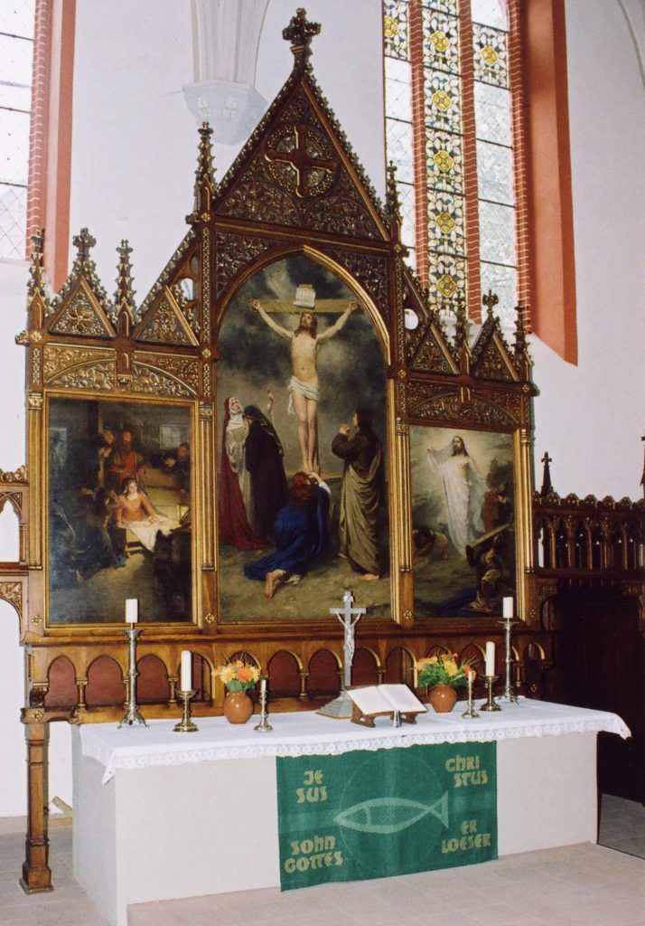 Kirche Grabow, Altar